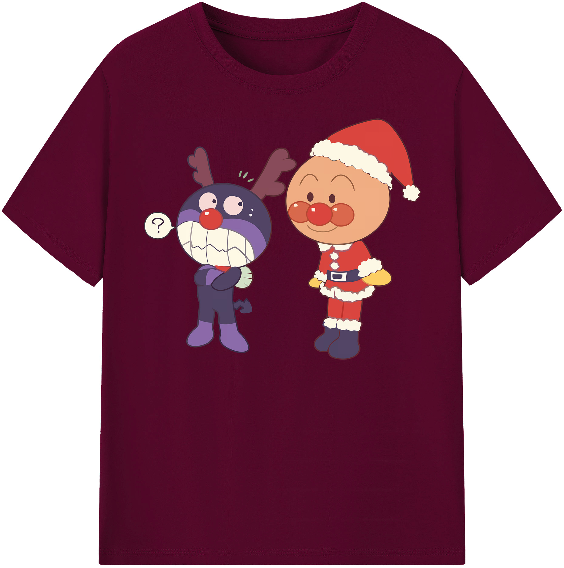 （画像用） アンパンマン Anpanman レディースカジュアルプリントTシャツ（綿100％）